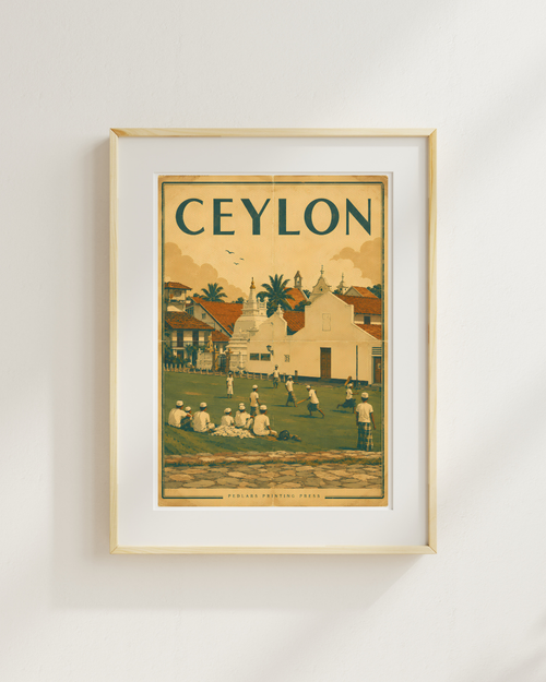 Ceylon — Cricket on the Green