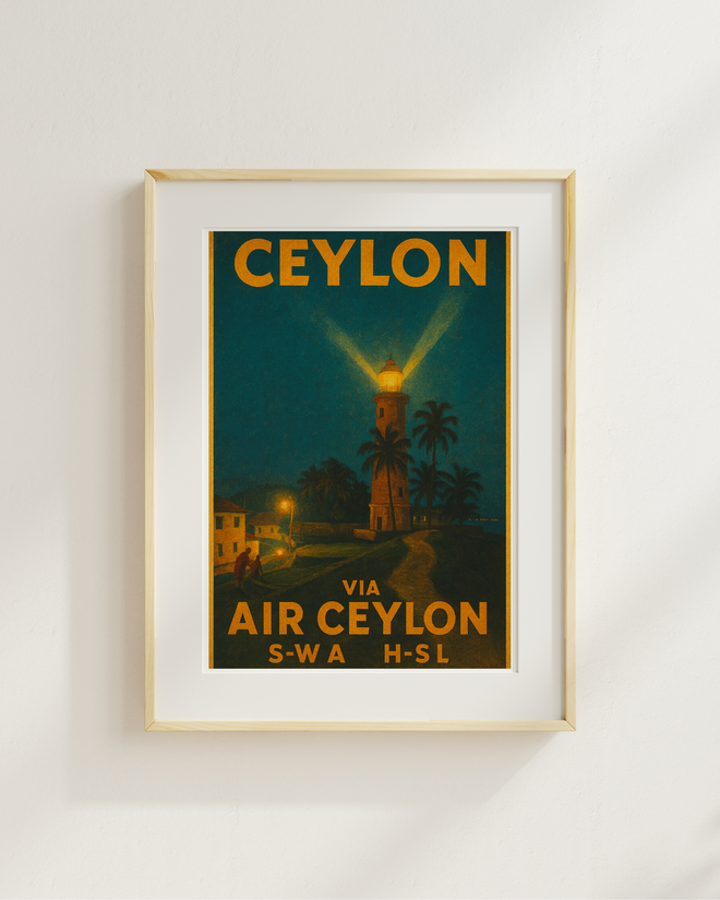 Galle Fort Air Ceylon Yellow