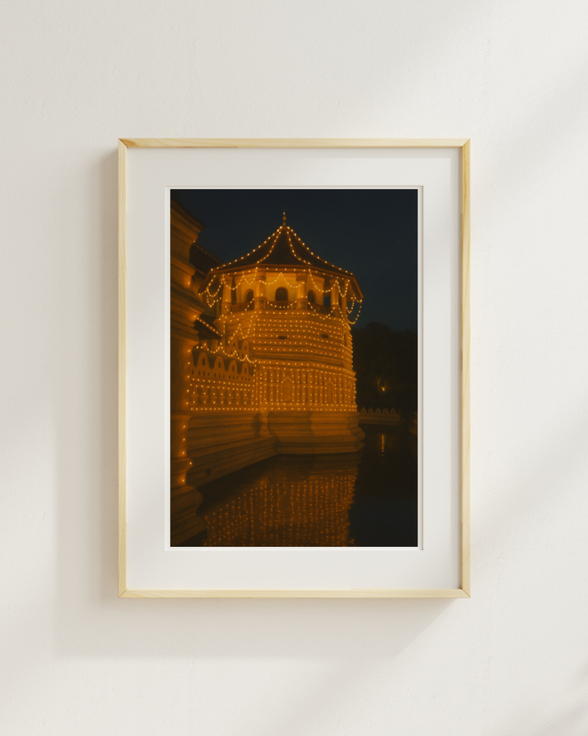 Kandy Temple Night